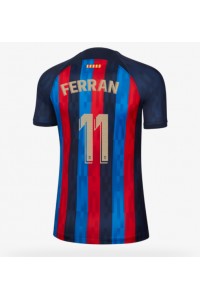 Fotbalové Dres Barcelona Ferran Torres #11 Dámské Domácí Oblečení 2022-23 Krátký Rukáv
